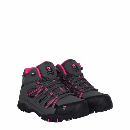 Gelert Туристически Обувки Horizon Waterproof Walking Boots Childrens Угър/Розово Gelert Туристически Обувки Horizon Waterproof Walking Boots Childrens Угър/Розово