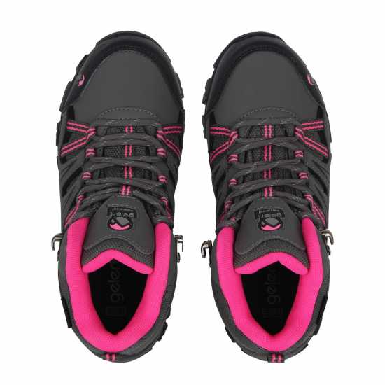 Gelert Туристически Обувки Horizon Waterproof Walking Boots Childrens Угър/Розово Gelert Туристически Обувки Horizon Waterproof Walking Boots Childrens Угър/Розово