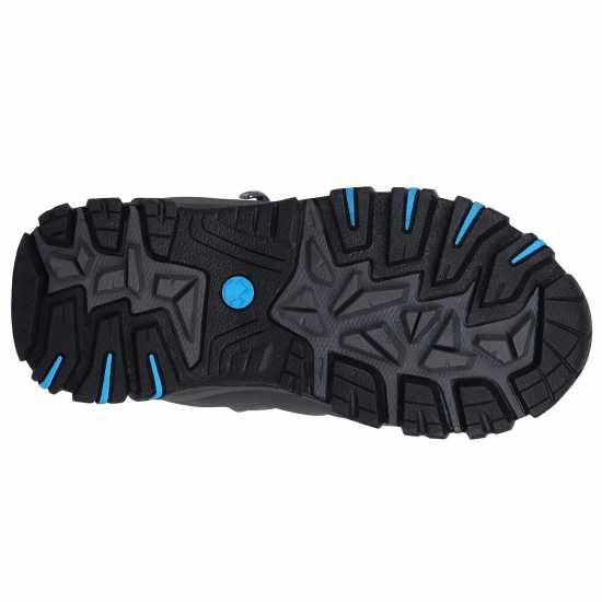 Gelert Туристически Обувки Horizon Mid Wp Infants Walking Boots Charcoal/Blue Детски туристически обувки