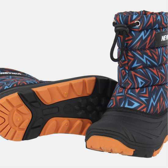Nevica Unisex Kids' Explorer Mid/high Snow Boots Оранжево/Синьо Nevica Unisex Kids' Explorer Mid/high Snow Boots Оранжево/Синьо