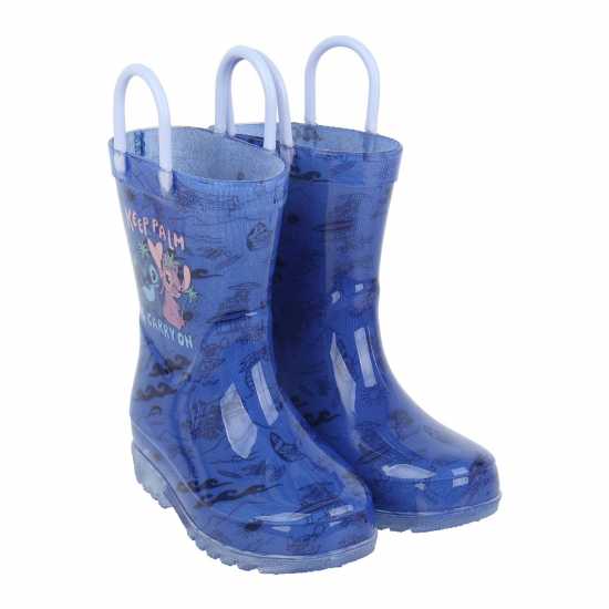 Character Light Up Wellingtons Infants Лило и Щич 