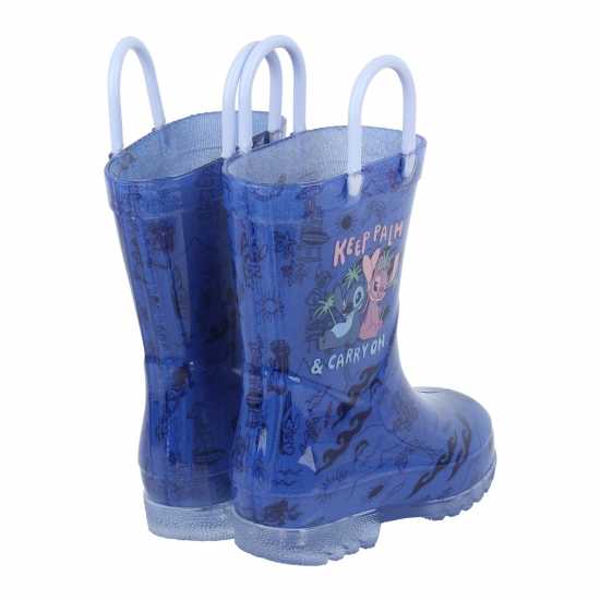 Character Light Up Wellingtons Infants Лило и Щич 