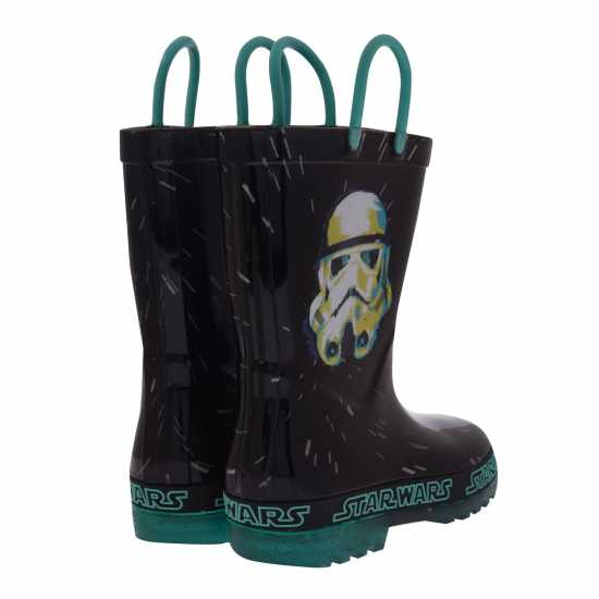 Character Light Up Wellingtons Unisex Infants Звездни войни Детски гумени ботуши