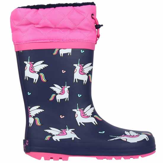 Детски гумени ботуши Gelert Cuff Welly Boot Kids Еднорог Gelert Cuff Welly Boot Kids Еднорог Детски гумени ботуши