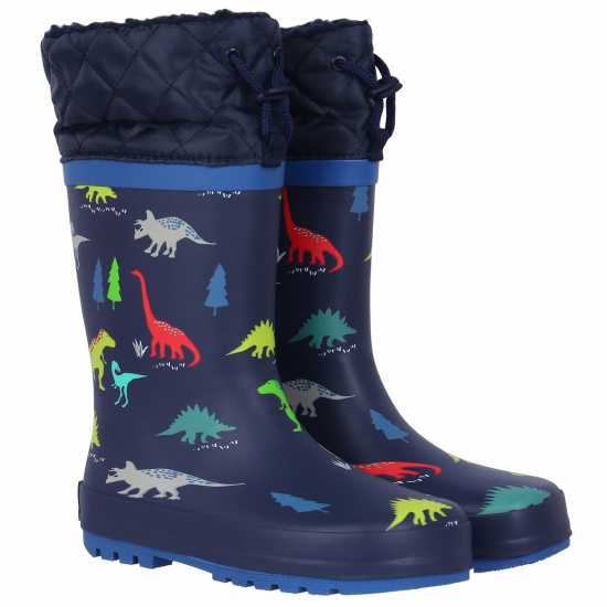 Gelert Cuff Welly Boot Kids Динозаври Детски гумени ботуши