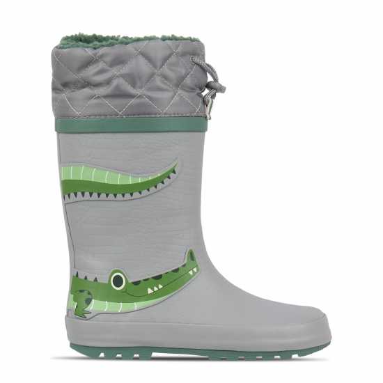 Gelert Cuff Welly Boot Kids Crocodile Детски гумени ботуши