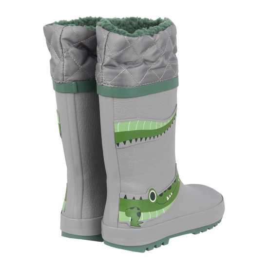Gelert Cuff Welly Boot Kids Crocodile Детски гумени ботуши