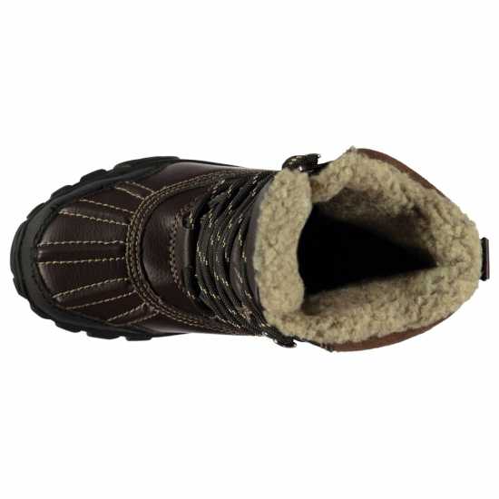 Детски апрески Karrimor Детски Ботуши За Сняг Casual Childrens Snow Boots Brown Karrimor Детски Ботуши За Сняг Casual Childrens Snow Boots Brown Детски апрески