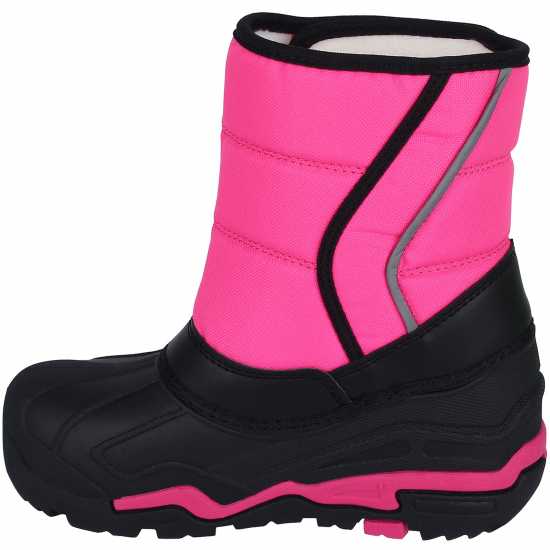 Campri Детски Ботуши За Сняг Childrens Snow Boots Pink/Black Детски апрески