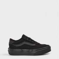 Vans Unisex Kids Brooklyn Canvas Trainers Черно BKA 
