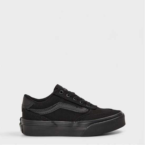 Vans Unisex Kids Brooklyn Canvas Trainers Черно BKA 