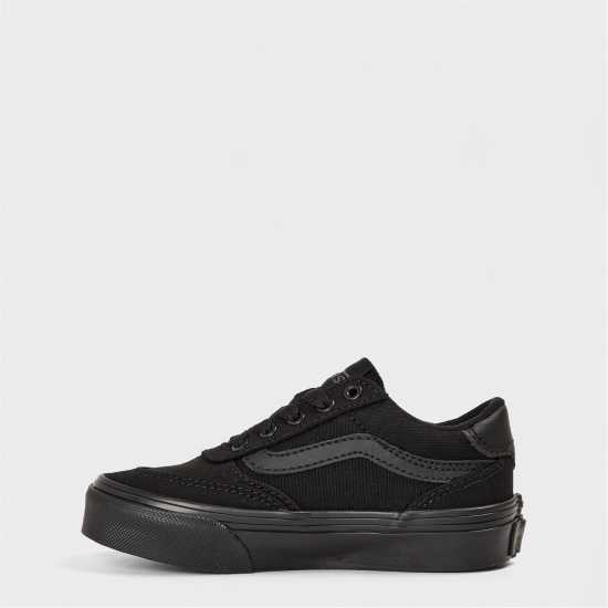 Vans Unisex Kids Brooklyn Canvas Trainers Черно BKA 