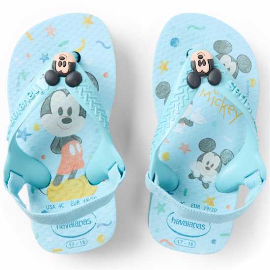 Havaianas Джапанки Hav. Baby Disney Classics Ii Blue W Flip Flops Unisex Kids  