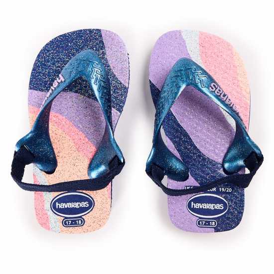 Havaianas Джапанки Hav. Baby Palette Glow Marine Bluw Flip Flops Unisex Kids  