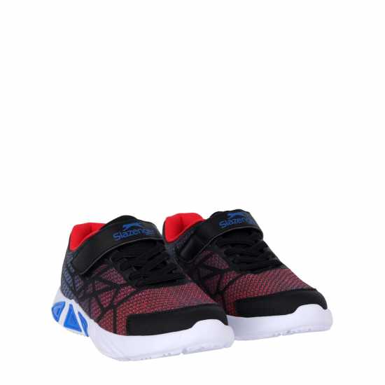 Slazenger Camo Go 2.0 Trainers Childrens Черно/Червено 
