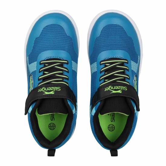 Slazenger Camo Go 2.0 Trainers Childrens Синьо 