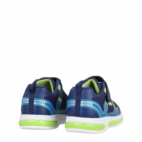 Slazenger Camo Go 2.0 Trainers Childrens Черно/Синьо/Оранжево 