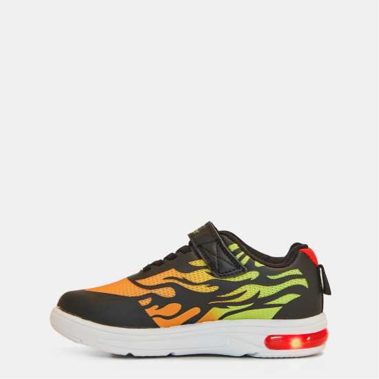 Slazenger Camo Go 2.0 Trainers Childrens Пламъци 