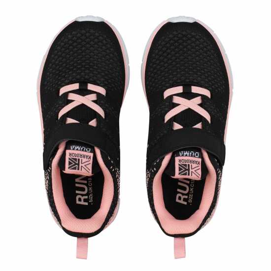 Детски маратонки за бягане Karrimor Duma 6 Running Shoes Childs Girls Черно/Розово Karrimor Duma 6 Running Shoes Childs Girls Черно/Розово Детски маратонки за бягане