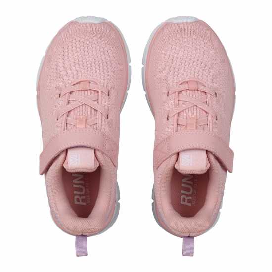 Момичешки Маратонки За Бягане Karrimor Duma 6 Girls Running Shoes Pink/Lavender Детски маратонки