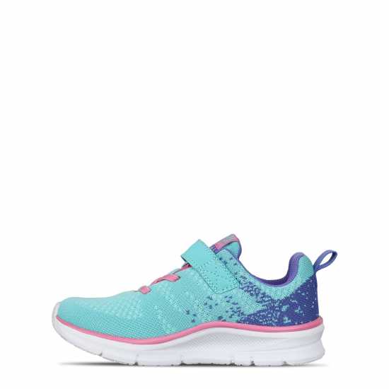 Karrimor Duma 6 Running Shoes Childs Girls Синьо-розово Детски маратонки за бягане