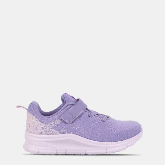 Karrimor Duma 6 Running Shoes Childs Girls Ice/Blue 