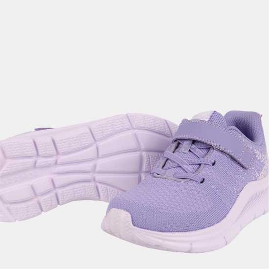 Karrimor Duma 6 Running Shoes Childs Girls Ice/Blue 