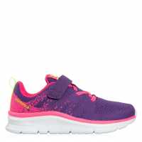 Момичешки Маратонки За Бягане Karrimor Duma 6 Girls Running Shoes Purple/Pink Детски маратонки