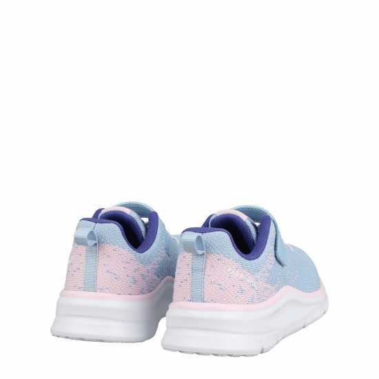Karrimor Duma 6 Running Shoes Childs Girls Небесно синьо/Розово Детски маратонки за бягане