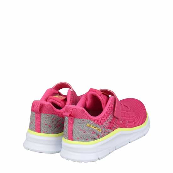 Karrimor Duma 6 Running Shoes Childs Girls Розово/Волт 