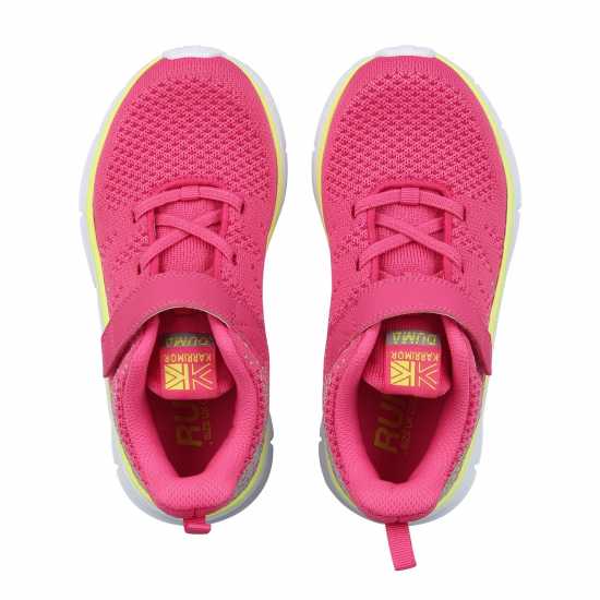 Karrimor Duma 6 Running Shoes Childs Girls Розово/Волт 