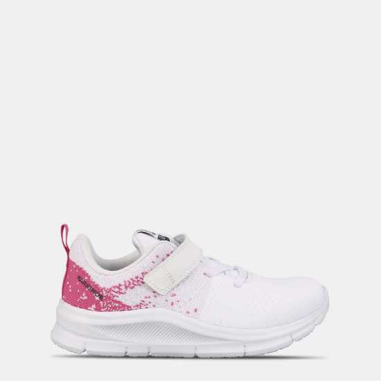 Karrimor Duma 6 Running Shoes Childs Girls White/Pink 