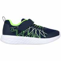 Slazenger Solace Trainers Childs Navy/Lime Детски маратонки