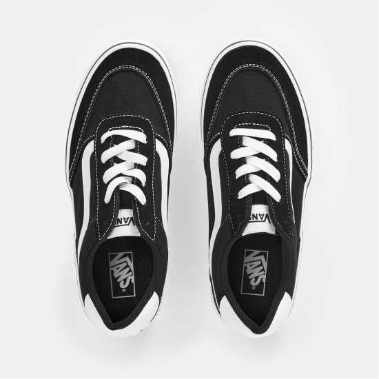Vans Brooklyn Ch52 Черно/Бяло BA2 Детски платненки и гуменки