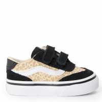 Vans Ниски Маратонки Kids' Vanact Brooklyn Canvas Low Trainers Leopard Black 