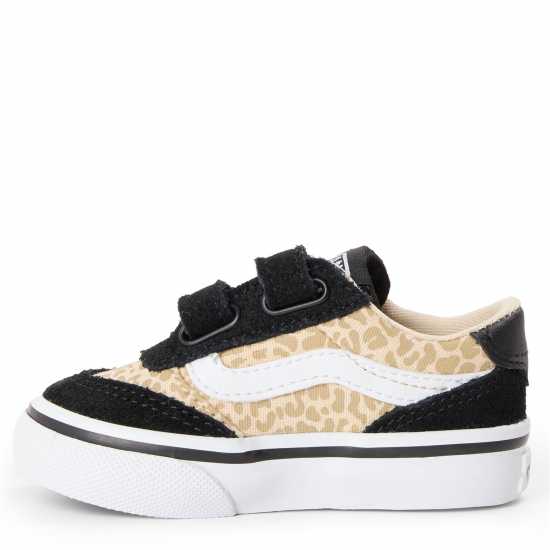Vans Ниски Маратонки Kids' Vanact Brooklyn Canvas Low Trainers Leopard Black 