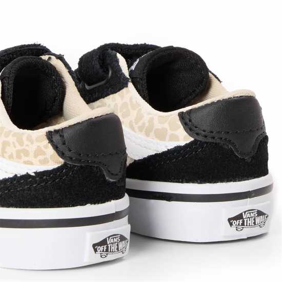 Vans Ниски Маратонки Kids' Vanact Brooklyn Canvas Low Trainers Leopard Black 