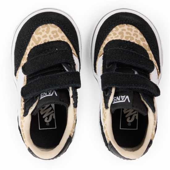 Vans Ниски Маратонки Kids' Vanact Brooklyn Canvas Low Trainers Leopard Black 