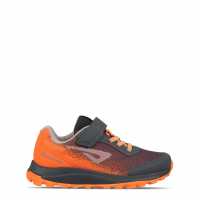 Karrimor Tempo Trail Trainers Boys Сиво/оранжево Детски маратонки