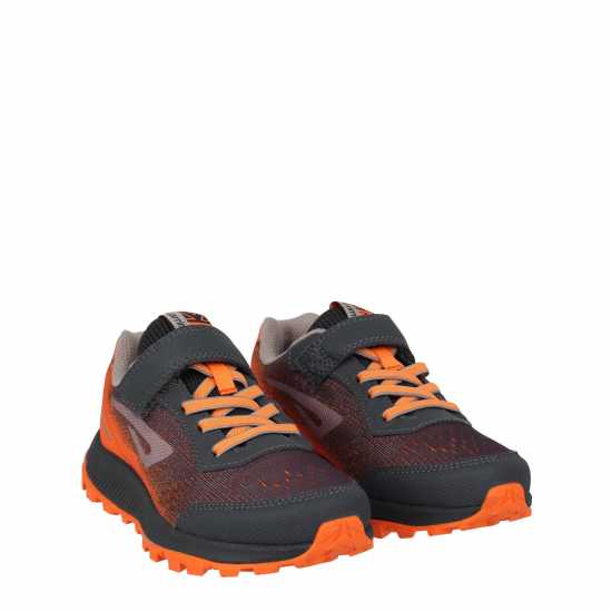 Детски маратонки Karrimor Tempo Trail Trainers Boys Сиво/оранжево Karrimor Tempo Trail Trainers Boys Сиво/оранжево Детски маратонки