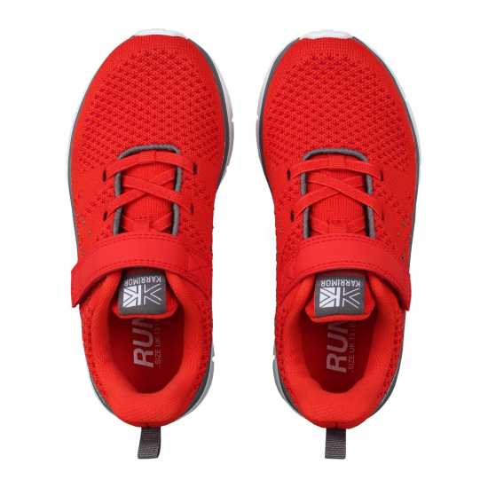 Karrimor Duma 6 Child Boys Running Shoes Red/Grey Детски маратонки