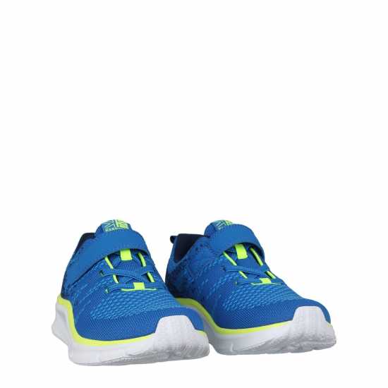 Karrimor Duma 6 Child Boys Running Shoes Blue/Lime - Детски маратонки