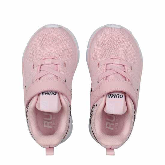 Karrimor Детски Спортни Обувки Duma 6 Running Shoes Infants Girls Розово/Черно/Бяло Детски маратонки за бягане