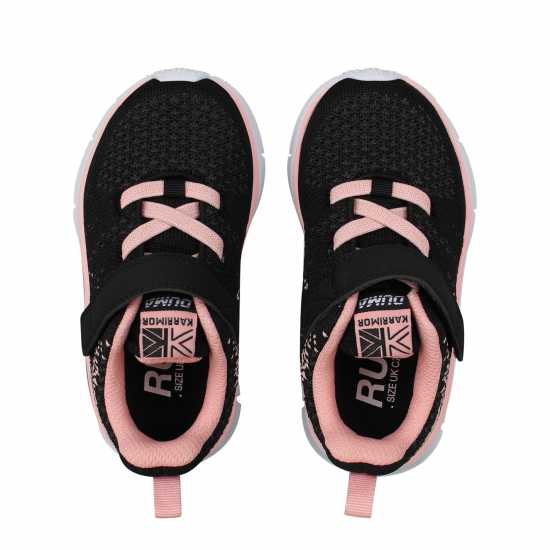 Маратонки За Малки Дечица Karrimor Duma 6 Girl Infants Running Shoes Black/Pink Детски маратонки