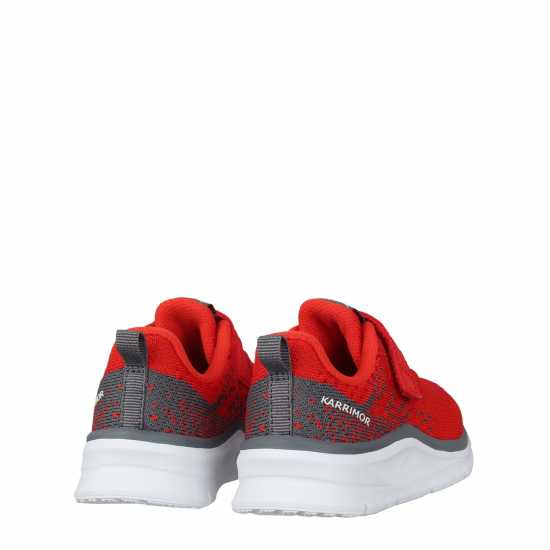 Маратонки За Малки Дечица Karrimor Duma 6 Boy Infants Running Shoes Red/Grey Детски маратонки