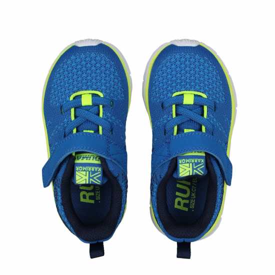 Karrimor Детски Спортни Обувки Duma 6 Running Shoes Infants Boy Синьо/Лайм Детски маратонки за бягане