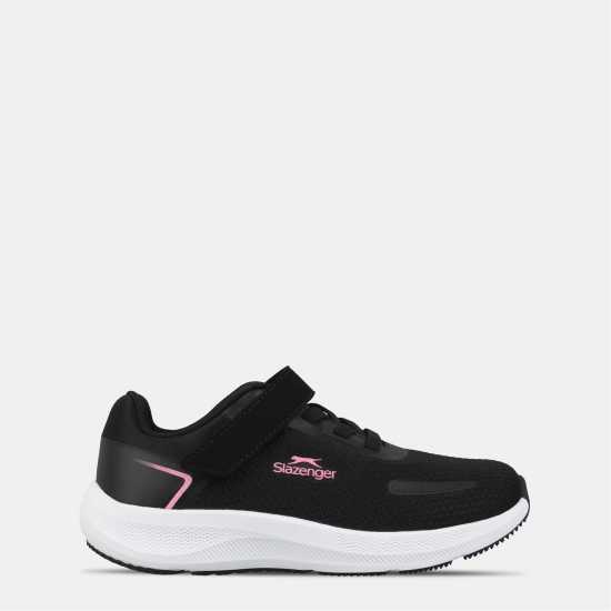 Slazenger Assent Trainer Childrens Черно/Розово 