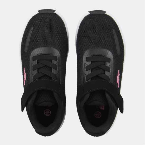 Slazenger Assent Trainer Childrens Черно/Розово 