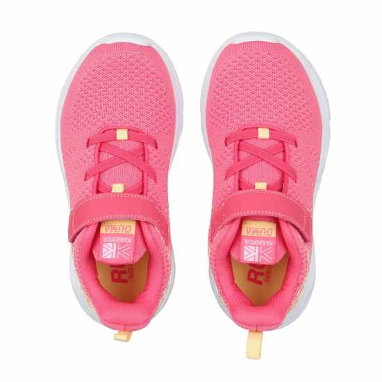 Karrimor Duma Lts G Ch54 Pink/Lemon Детски маратонки за бягане