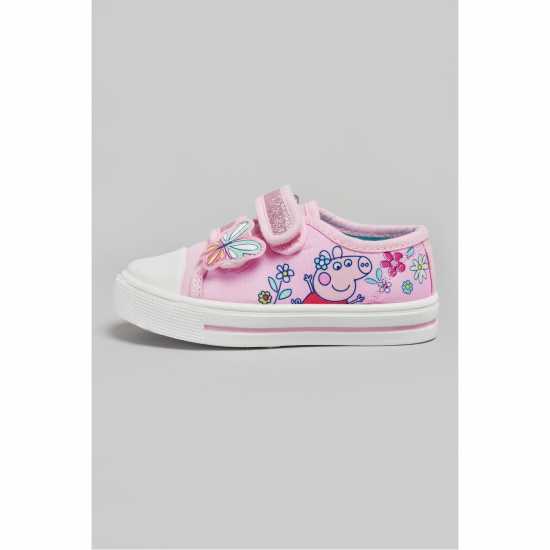 Ниски Маратонки Peppa Pig Canvas Low Trainers Kids  
